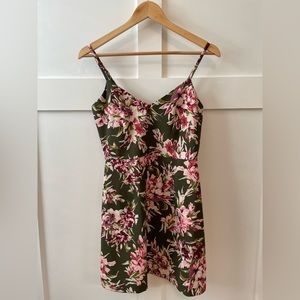 French Connection Green Mini Dress